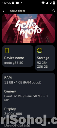 Motorola g85